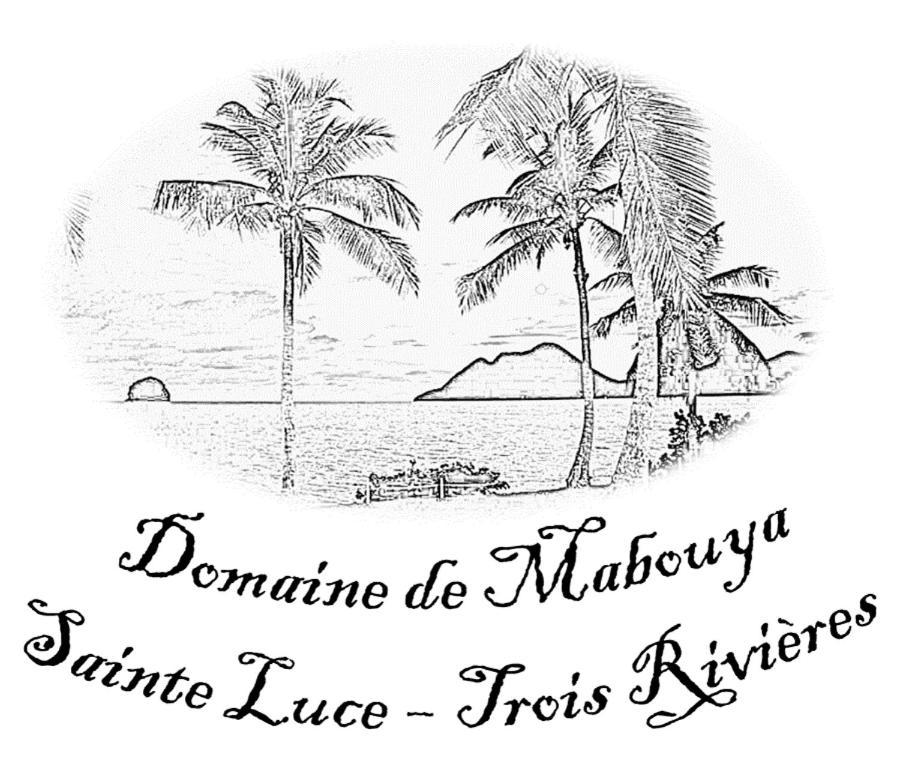 Nouveau Domaine De Mabouya Vue Mer Et Proximite Plage Сент-Люс Экстерьер фото